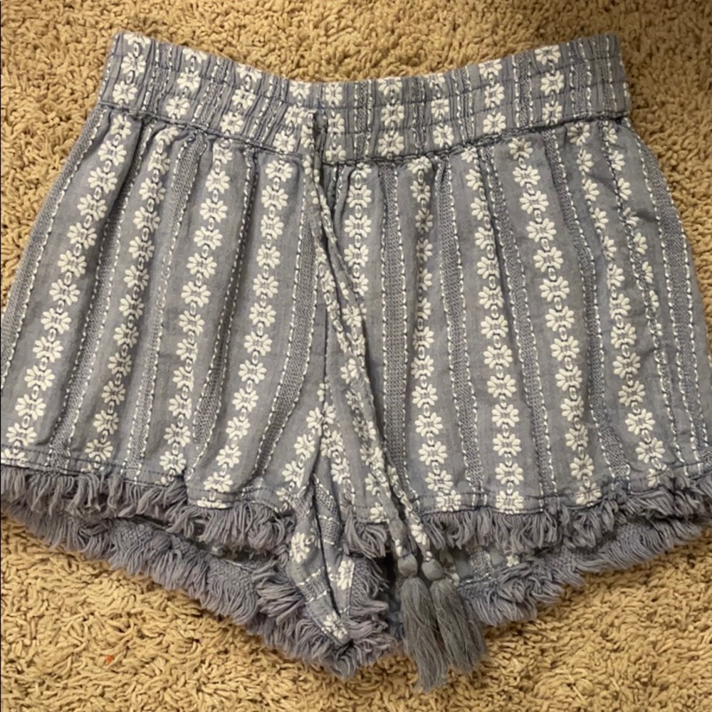 BELK Blue w/ White Design Shorts